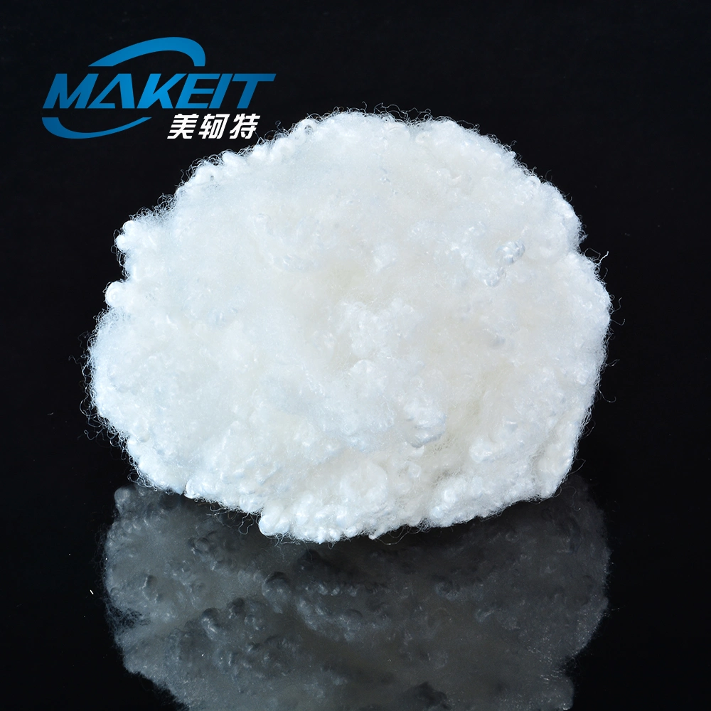 4.5D Recycled Polyester Staple Fiber Hollow Silicone Filling Material Polyester Staple Fiber